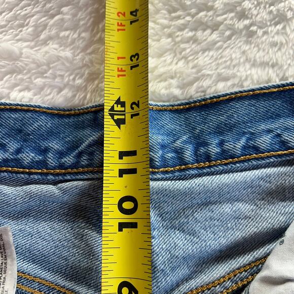 Levi's Premium Women's 501 Original Fit High Rise Straight Leg Jeans 25x30 Blue - Picture 5 of 7